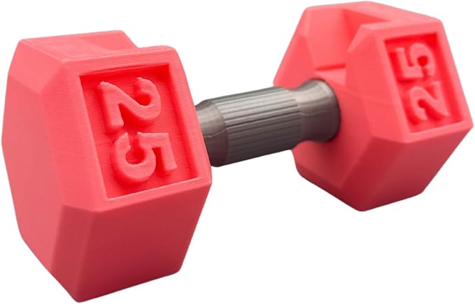 Dumbbell Business Card Holder –3D-Printed Unique Fitness Desk Accessory for Trainers, Gym Owners, and Health Professionals