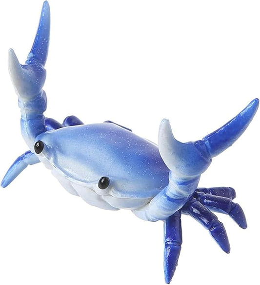 Crab Pen Holder,Cute Storage Rack Creative Desk Pen Stand Weightlifting Crabs Pen Rack Office Home Desktop Decoration Stationery Gift,Pencil Holders Desk Supplies Holders and Dispensers (Blue)