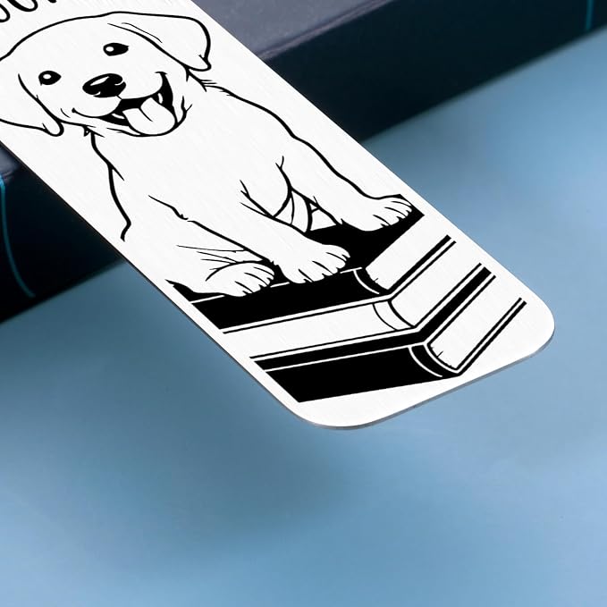 Labrador Retriever Gifts, Dog Lovers Gifts for Women Dog Lovers, Dog Gifts for Owners Men Women, Funny Bookmarks for Womens Men Stocking Stuffers for Christmas Dog Lovers Dog Mom Gifts for Women