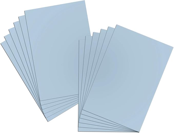 BAZIC Products Poster Board Azure Light Blue 22" x 28" 25 Sheets