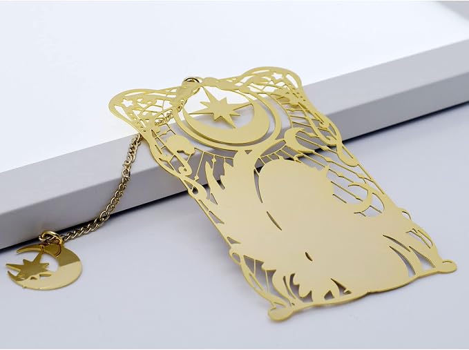 BLBMH Cute Metal Bookmarks for Women Girls Anime Book Mark Christmas Gifts for Girls Book Lovers Readers Best Friends - TE