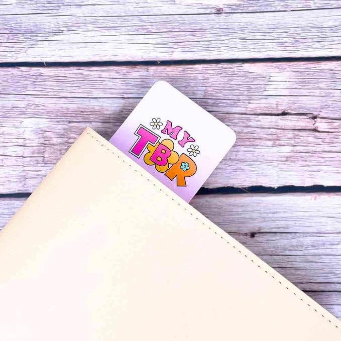 10PC Bookmarks for Women, Cute Colorful Bookmark for Book Lovers Reading Accessories Book Marks Laminated Plastic Cool Design Motivational Affirmation Summer Notebook Novelty for Girls