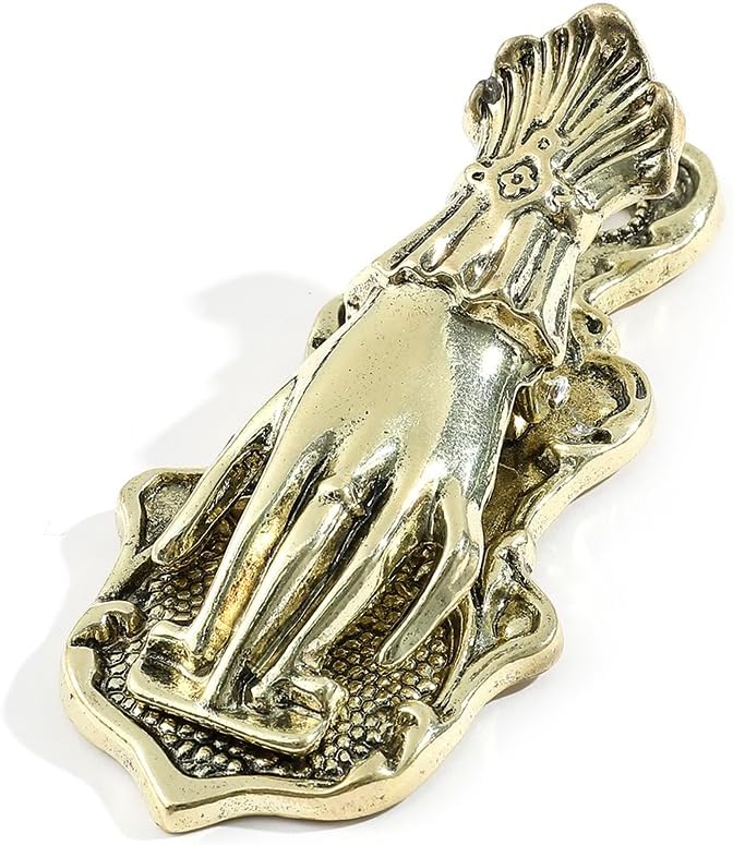 New Style Hand of Wealth Retro Lady Book Mark- Stainless Steel Metal Bookmarks Collection The Hand of Noblewoman Signifies Wealth and Good Fortune Gifts for Girl Lover Christmas (Gold)