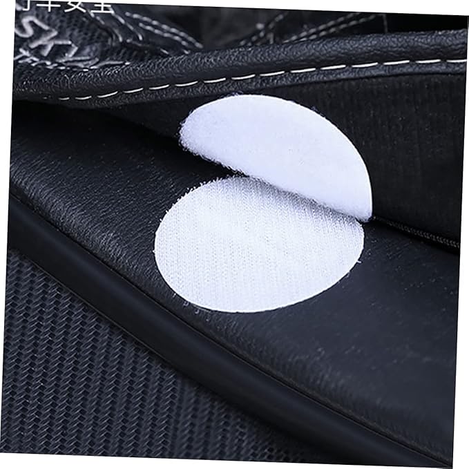 5 Sets Removable Adhesive Mounting Stickers of Non Slip Floor Mats Fixers for Secure Carpets for Home