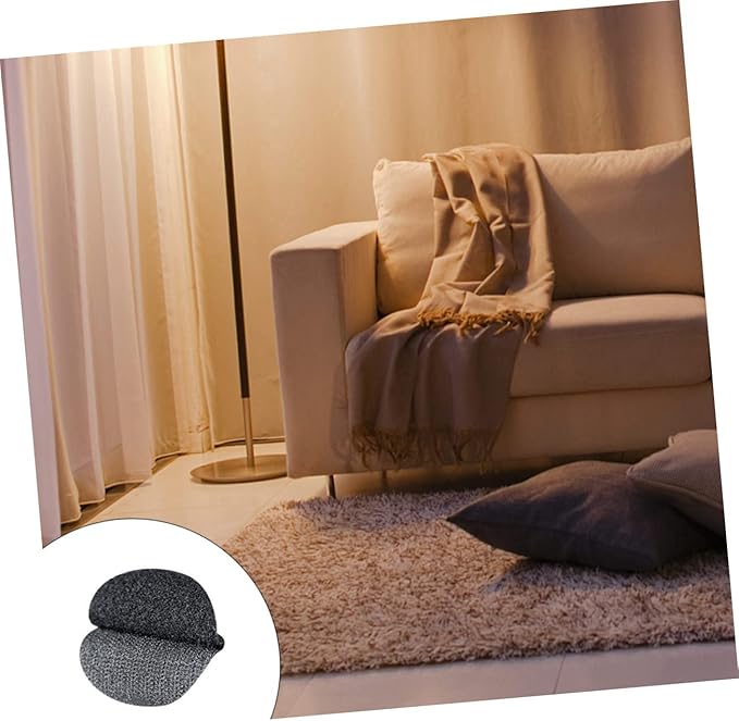 Ciieeo 5-Piece Non-Slip Furniture Fixing Stickers Removable Carpet Tape for Home Use Heavy-Duty Adhesive Rug Holder for Sofas and Cushions Prevent Sliding and Protect Floors