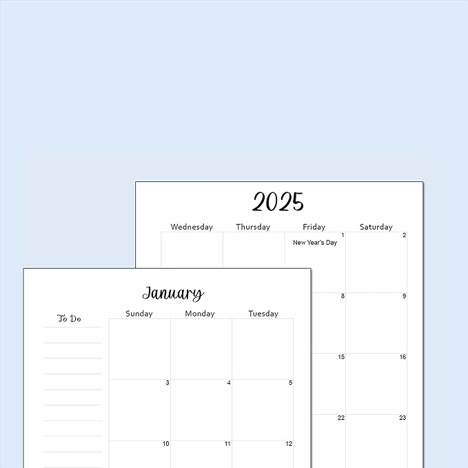 2026 Monthly Planner Calendar Refills for 7,8,9,11 Disc Mini, Classic, Skinny, Junior, Big size Discbound, Happy Planners, Loose-Leaf Inserts, 12 Month (7 Disc Mini, Puppy)