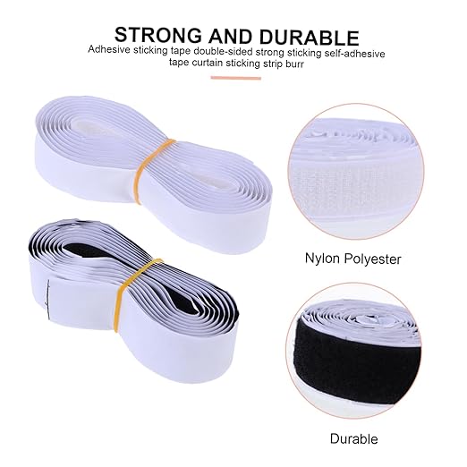 4set Self-Adhesive Strips Heavy Duty Adhesive Tape Fasten Mounting Tape