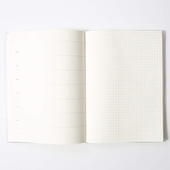 MUJI Free Monthly (15Months) Weekly(65weeks) Planner A5 Size, Schedule Note