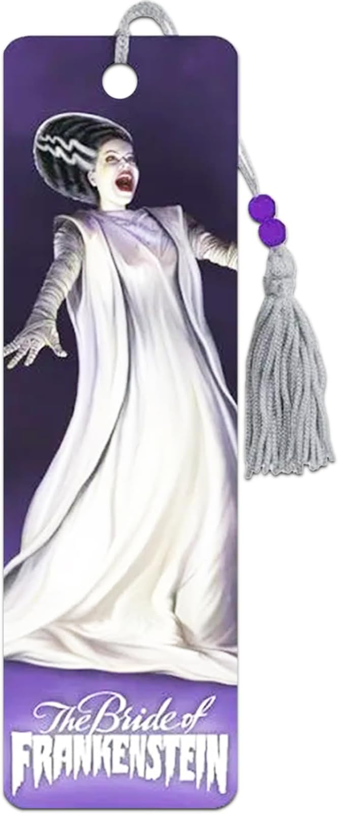 UNIVERSAL ALL-ACCESS Horror Bookmarks for Adults - Scary Bookmarks for Adults Bundle Includes 1 Frankenstein Bookmark and 1 Bride of Frankenstein Bookmark | Horror Bookmark Set