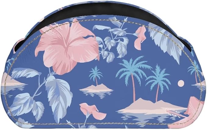 TV Remote Control Organizer Floral Print Desktop Storage for Remote Controls/Controllers/Media Players/Eyeglasses/Cosmetic Brushs/Paint Brushes/Pens Organizer