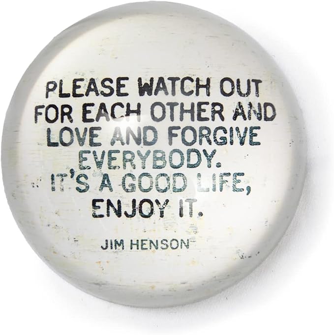 Sugarboo & Co. Jim Henson Paperweight - 4"x4"