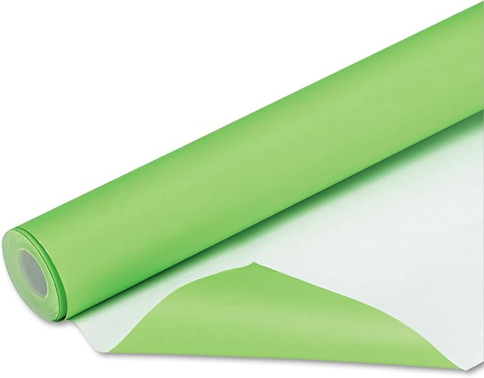 Fadeless Bulletin Board Paper, Fade-Resistant Paper for Classroom Decor, 48” x 50’, Nile Green, 1 Roll