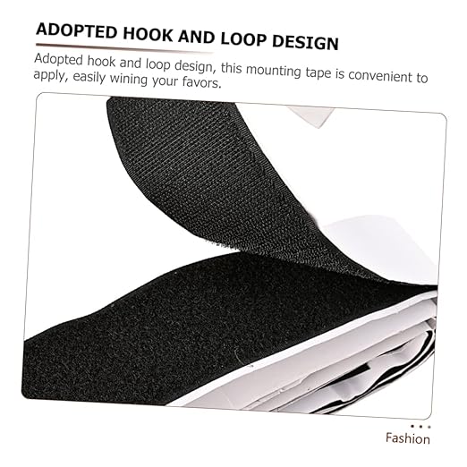 Pedalboard Mounting Tape Strong Adhesive Hook and Loop Fastener for Guitar Pedals Durable Design Bond for Guitars and Effect Pedals