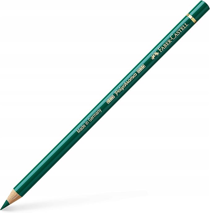 Faber-Castell Polychromos Artists' Single Pencil - Colour 159 Hooker's Green