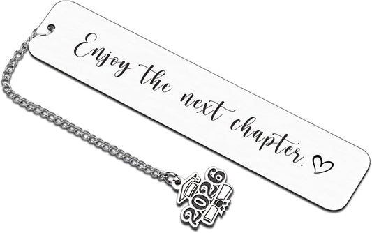 2026 Graduation Gift for Her Him 8th 5th Grade Graduation Gifts for Teen Boys Girls Class of 2026 Bookmarks for Women Men College High School Senior Night Gifts Last First Day of School Stuff