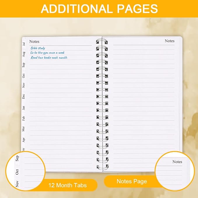 2026-2027 Pocket Planner/Calendar - July 2026 - June 2027, A6 Weekly & Monthly Organizer to Track Goals, Easy to Organize Your Daily Life, 3.75" x 6.75", Leaf