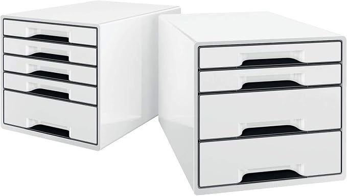 Leitz Wow Desk Accessories Shelf Package Black White (Shelf Package, White │ Black)