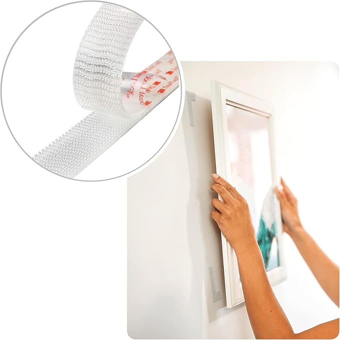 EZ Pass IPass QuickPass Replacement Tag Holder Mounting Strips 3M Dual-Lock Tape Fastners. 1/2 inch x 1 Foot
