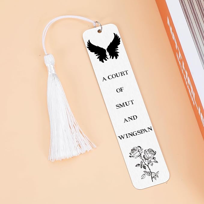 Dark Romance Merch Gifts Bookmark for Women, A Court of Thorns and Roese Merch, Dark Romance Bookmarks, Book Merchandise, Smut Booklovers Gifts, Booktok Book Marks for Reading Women