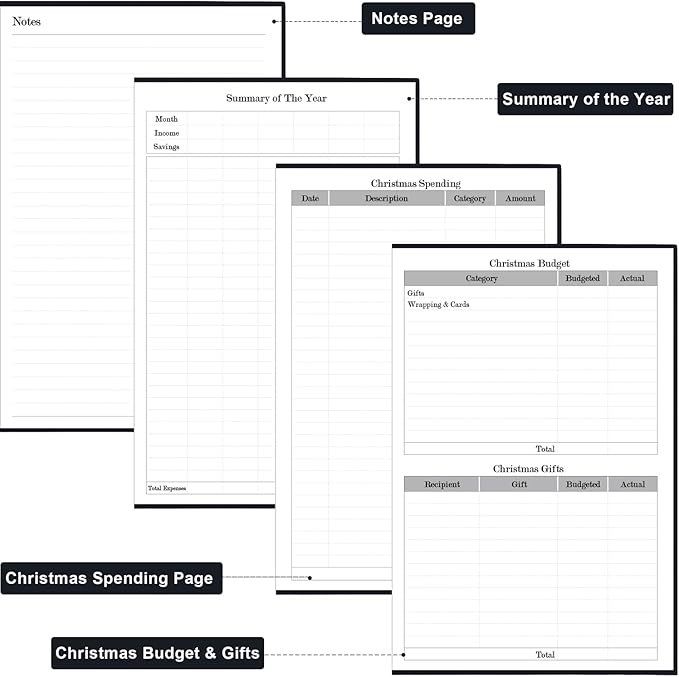 2026 Daily & Monthly Planner - 2026 Daily Planner One Page Per Day from January 2026 to December 2026, 5.8" x 8.3" Hourly Appointment Book Perfect Organizer Daily Life, Fabric Cover, Black