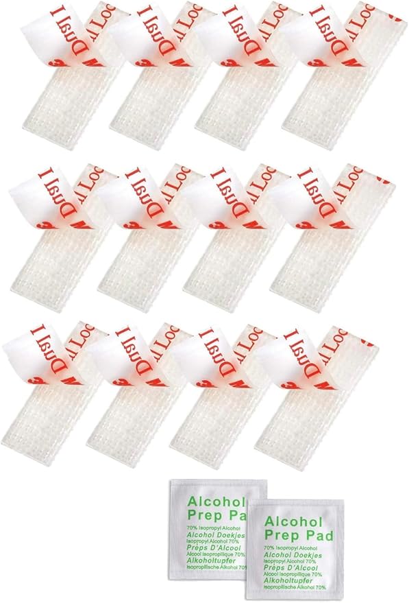 EZ Pass/IPass/IZoom/SunPass Mounting Strips 12 Pcs (6 Sets), Peel and Stick Adhesive Strips Dual Lock Tape (12)
