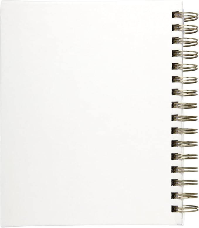 WORLD TRAVELER 2026 Planner Weekly and Monthly - 7'' x 8.75'' Hard Cover January December Spiral Daily Planner 2026 To Do List, Size 7X8.75, White Busy