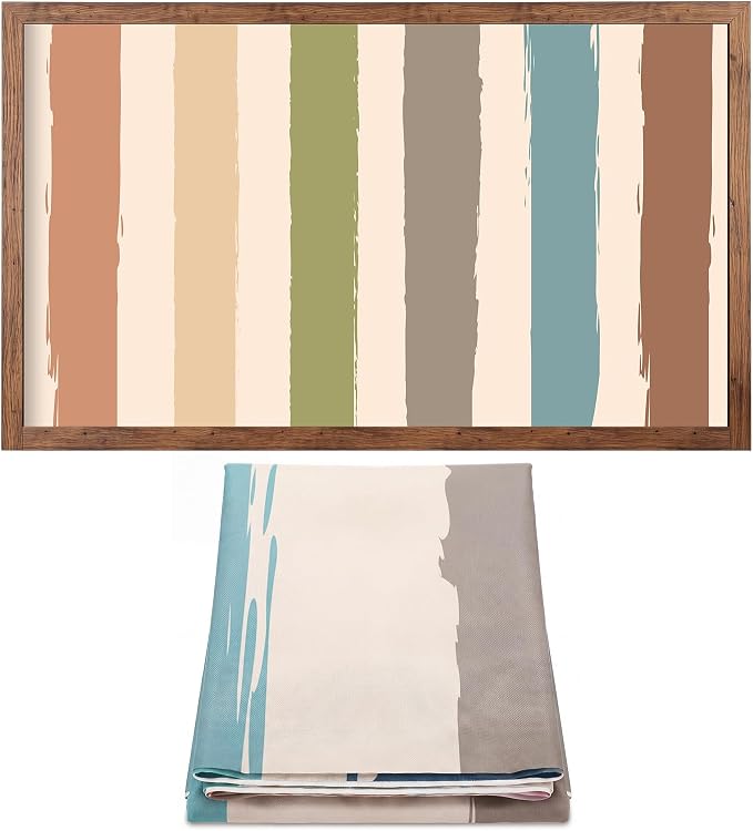 Mindsoft Bulletin Board Paper 48'' x 107'' Class Boards for Classroom Bulletin Boards Everyone is Welcome Classroom Board Decor Pillows Curtains Crafts(1 Pc,Stripe)