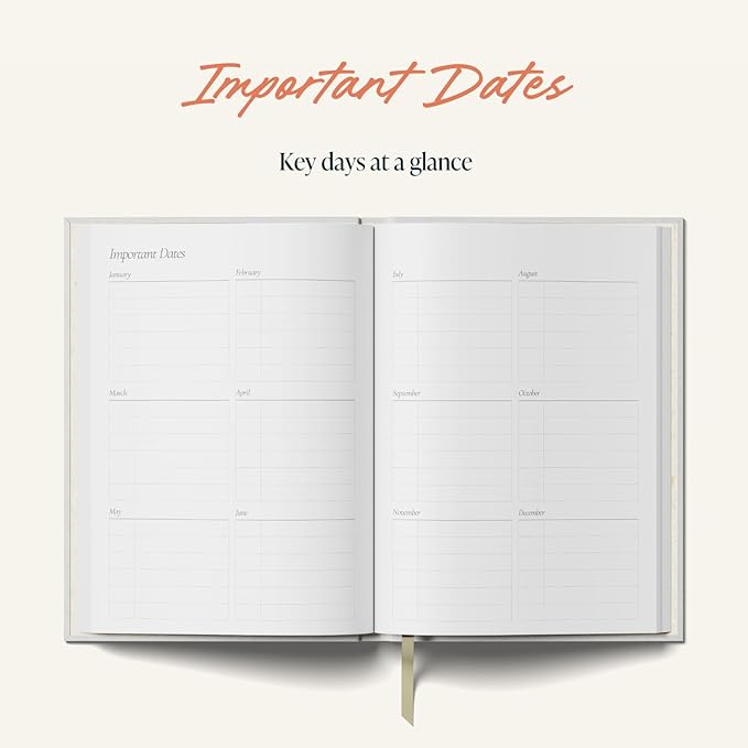 Yop & Tom Daily Planner - Productivity Planner - Weekly and Daily Organizer with Time Slots - Purple & Orange