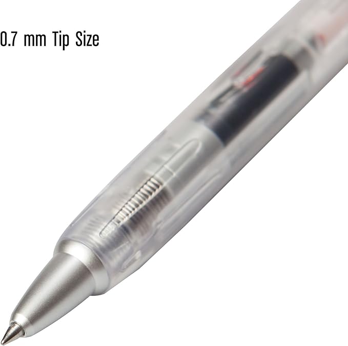 Tombow 56069 AirPress Ballpoint Pen, Clear, 1-Pack