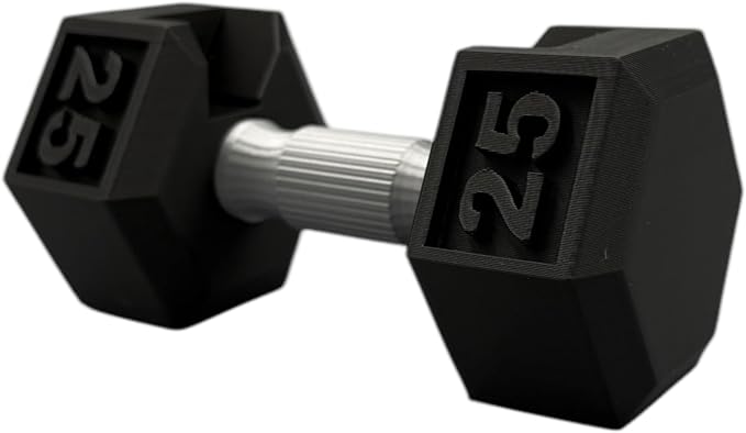 Dumbbell Business Card Holder –3D-Printed Unique Fitness Desk Accessory for Trainers, Gym Owners, and Health Professionals