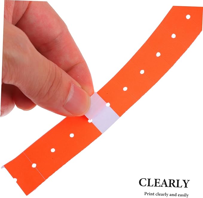 10rolls Price Tag Stickers for Print Labels for Retail and Office Strong Adhesion Price Marker Paper Efficient Organization for Products and Pricing