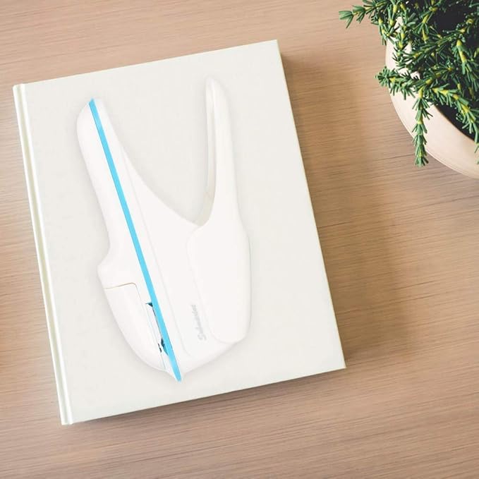 Stapleless Stapler, Stapleless No Holes ABS Material Staple Stapler Stapleless Staplers with Labor Saving Structure for Stapling