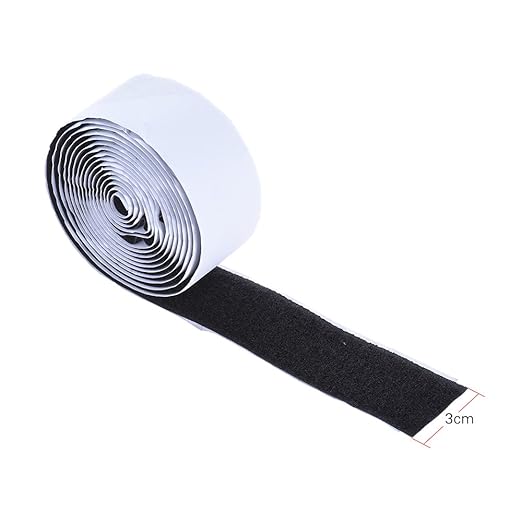Guitar Pedal Mounting Tapes 2M x 3CM Strong Adhesive Keep Pedals Firmly for Daily Use (2-Pack)