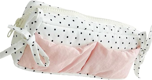 Big Bowknot Pencil Case High Capacity Pen Pouches Pencils Organiser Travel Makeup Bag for Student Women School Office