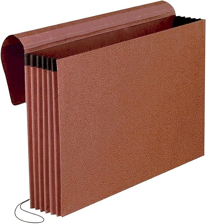 Pendaflex Earthwise Redrope File Jackets, 5.25