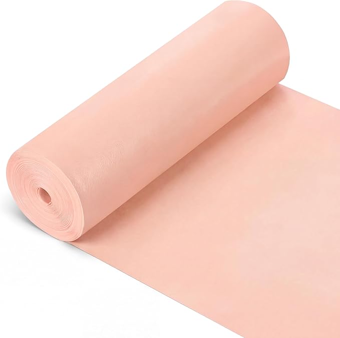 Breling 16 inch x 80 ft Fabric Bulletin Board Roll for Classroom Waterproof Non-Woven Fabric Background Roll Anti-Wrinkle Bulletin Board Background for Back to School Wall Decor DIY Craft(Blush)