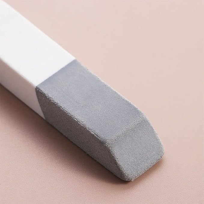 Frosted Eraser 5PCS Sand Matte Eraser Gel Pen Fountain Pen Ink Pen Eraser Stationery Correction Tools Office Supplies, 2.6 * 0.55 inch