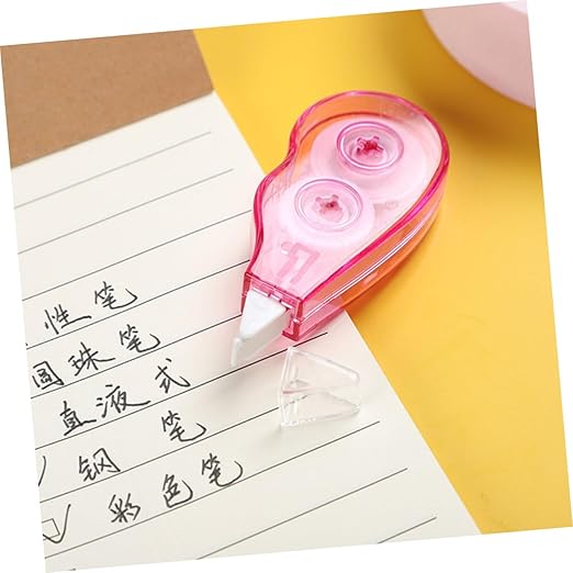 12Pcs Correction Tapes Instant Writing Correction Tapes for Students Compact Easy to Carry for School Supplies Includes Vintage Rainbow Tapes
