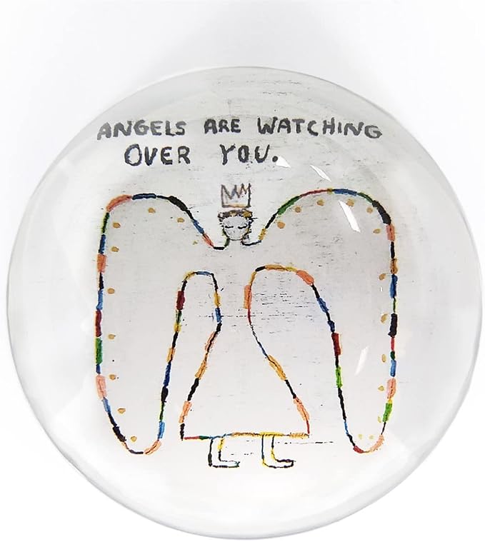 Sugarboo & Co. Angels are Watching Paperweight - 4"x4"