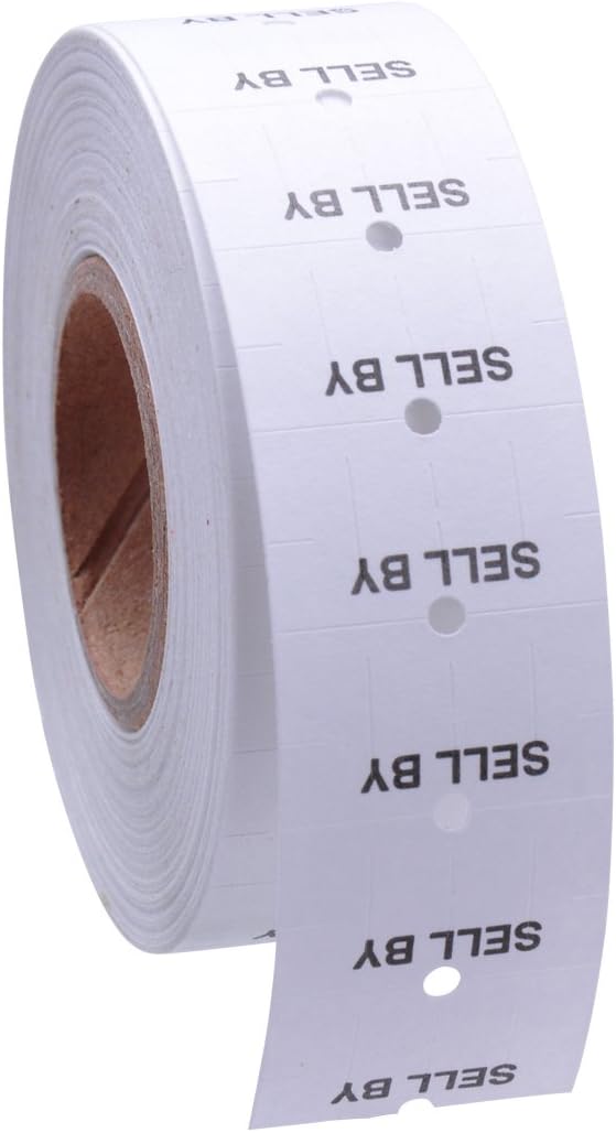 Labels to fit: Motex MX5500, Towa GS Series,Halmark Model H, Kenco 18-8,000 Labels by Kenco (Sell By)