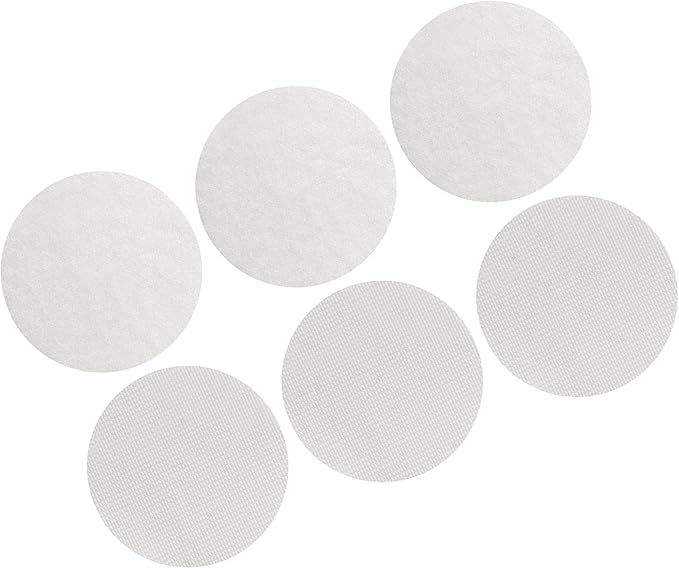 Adhesive Tape,16Pcs Double Sided Adhesive Note Pads Non Slip Cushion Pads Back Hook and Loop Gripper Mounting Pad for Sheet Carpet Seating Cushions (White)