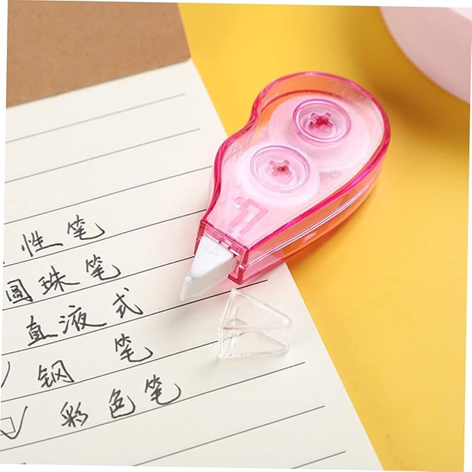 Milisten Highlighter Correction Tape Correction Belt Stationery for Boys and Girls Random