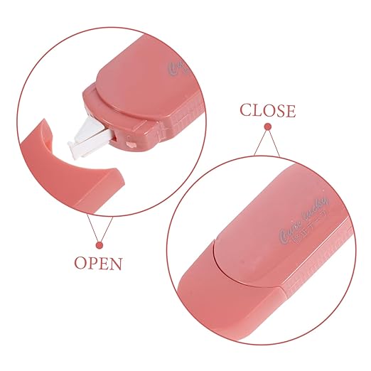 Gadpiparty 6pcs Mono Correction Tape Pink School Tape Aesthetic Cute Pens for Writing Office Supplies