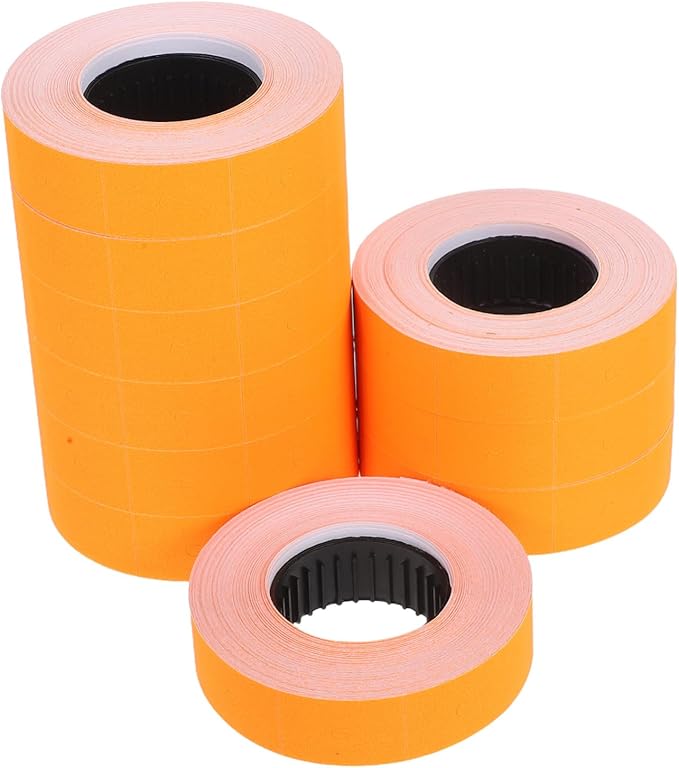 10rolls Supermarket Price Tag Paper Roll Pricing Labels Stickers Paper Roll Labels Simple to Use