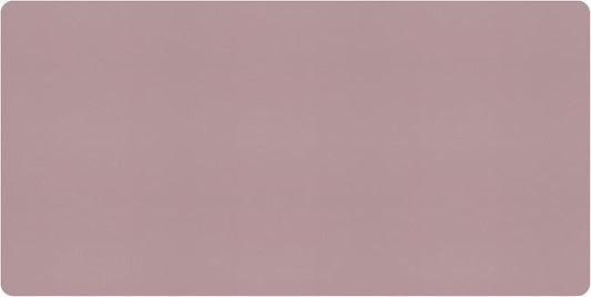 Bloss Pink Desk Mat, Large Mouse Pad, Non-Slip Desk Protector Mat, Leather Desk Blotter, Waterproof Desk Pad for Make Up Desk/31.5×15.7 Inch