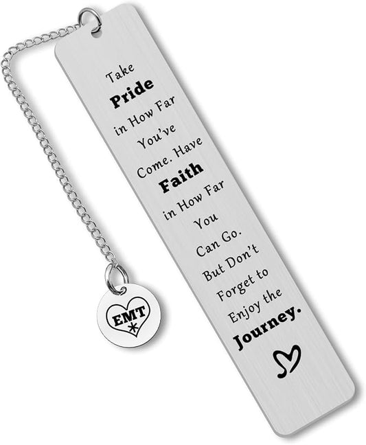 EMT Gifts Emergency Gifts EMT Inspirational Bookmark Emergency Medical Technician Medical School Graduation Gift Encouragement Gifts for Medical Student Paramedic Emergency Nurse Gifts Birthday Gifts