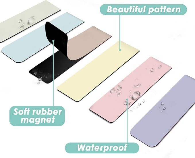 30 Pieces Bookmark, Magnetic Bookmarks for Women, Men, Book Lovers, Bookmarks Bulk for Students Teachers Reading, Morandi Color Bookmark
