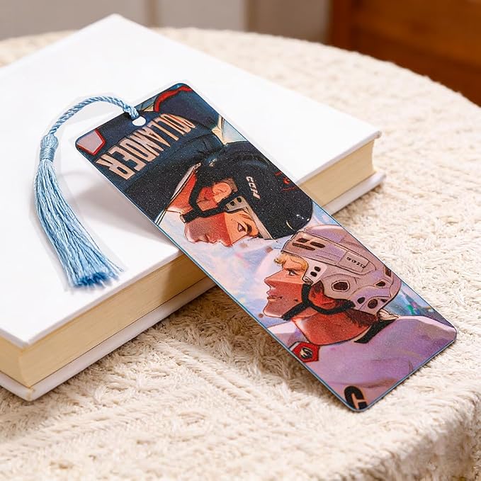 Heated Rivalry Inspired Bookmark Merch Stuff, Ilya Rozanov 81 Shane Hollander 24 Acrylic Bookmarks Gifts Accessories Merchandise for Fans Women Men Easter Birthday Book Lovers (3pcs Style A)