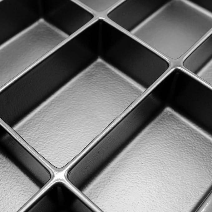 Bisley MultiDrawer Cabinet Insert Trays, 9-Section Insert, 2" Depth, Optimize your Cabinet Drawers