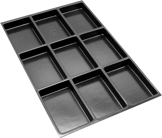 Bisley MultiDrawer Cabinet Insert Trays, 9-Section Insert, 7/8" Depth, Perfect for Low-Profile Drawers